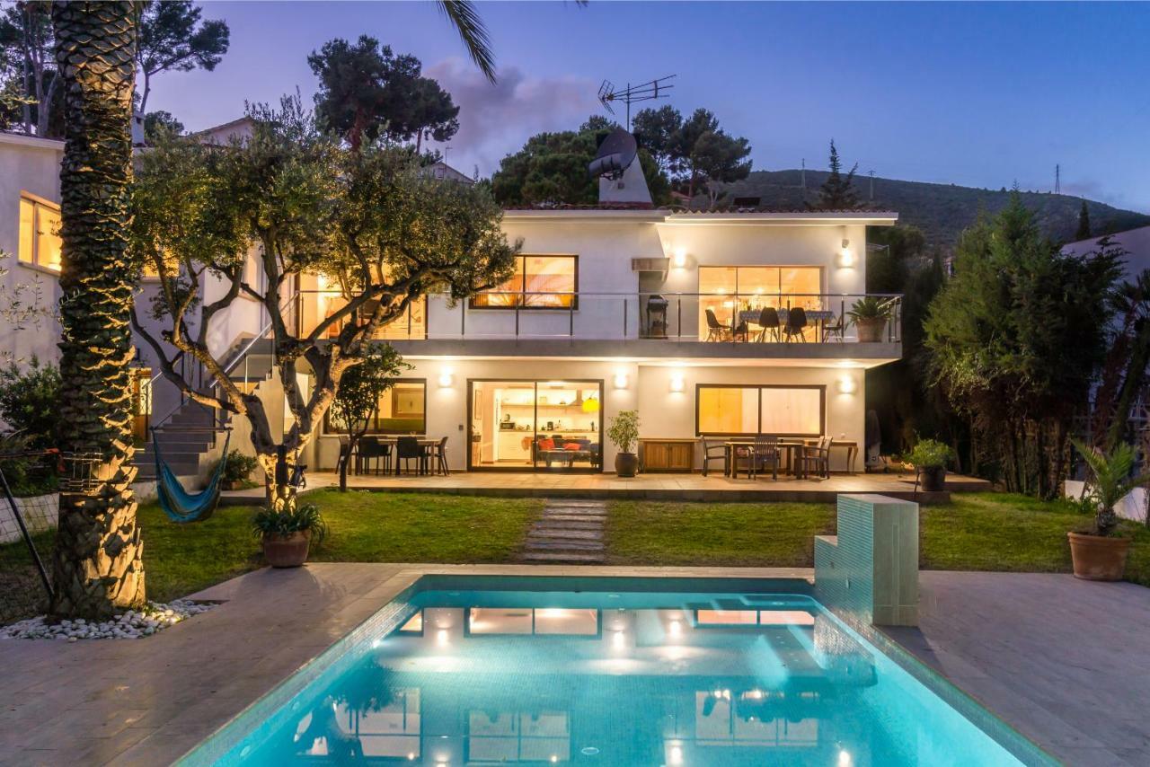 Villa Bella Vista Castelldefels Exteriör bild
